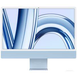 Apple iMac M3 Chip 24 Inch 8GB 512GB SSD (MQRR3) Blue
