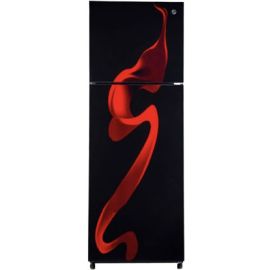 Pel PRL-21950 Glass Door Red Blaze Refrigerator 