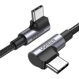 UGreen 70698 Right Angle 100W USB C To USB C Cable 2M