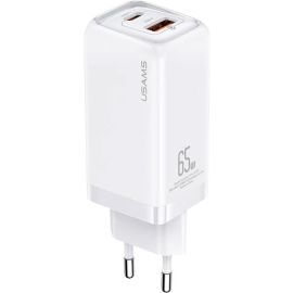 Usams US-CC153 T47 65W Dual Ports Super Fast Charger