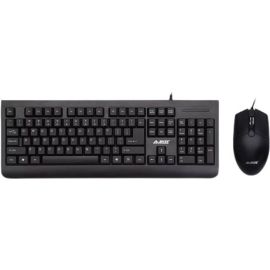 Ajazz X1180 104 Keys Wired Membrane Keyboard & Mouse