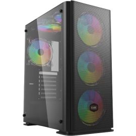 Ease EC144B Tempered Glass ATX Gaming Case