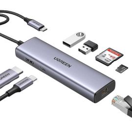 UGreen 7 IN 1 USB C Hub With 4K Hdmi