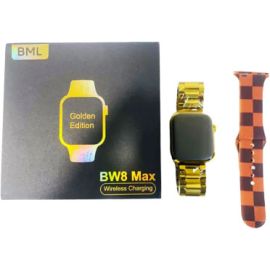 BML BW8 Max Smartwatch Gold Edition