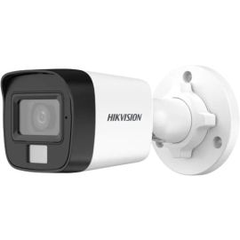 Hikvision DS-2CE16D0T-LPFS 2MP Smart Hybrid Light Audio Fixed Mini Bullet Camera
