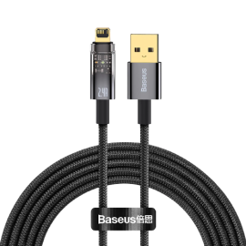 Baseus Explorer Fast Charging Data Cable with Auto Power Off USB to Lightning 1m