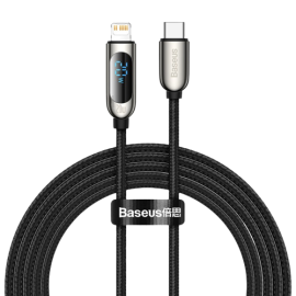 Baseus Digital Display Cable Type C To iPhone 20W 1M