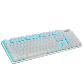 Ajazz ROBOCOP Wired RGB 104 Keys Anti Ghosting Rainbow Backlights Mechanical Gaming keyboard