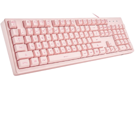 DKS100 104 Keys Pink Keyboard with LED Backlit