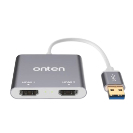 Onten 59175 USB3.0 To Dual HDMI Adapter