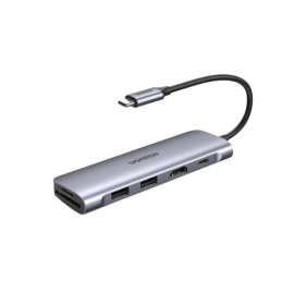 Ugreen 70411 6 In 1 USB C PD Adapter With 4K HDMI HUB