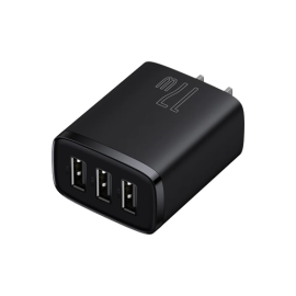 Baseus Compact 3 USB EU Plug Adapter 17W