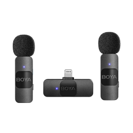 Boya V2 Dual Wireless Microphone System