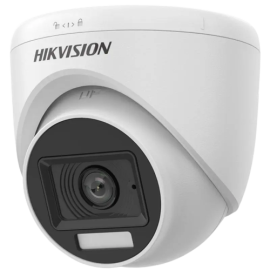 Hikvision DS-2CE76D0T-LPFS 2MP Smart Hybrid Light Audio Fixed Turret Camera