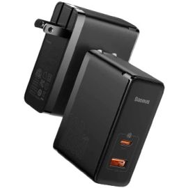 Baseus GaN5 Pro Fast Charger C+U 100W CN (With Mini Cable Type-C to Type-C 100W(20V/5A) 1m