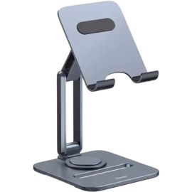Baseus Desktop Biaxial Rotational Foldable Metal Stand (for Tablets) Space Grey