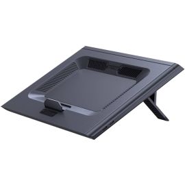 Baseus Thermo Cool Heat-Dissipating Laptop Stand (Turbo Fan Version) Gray