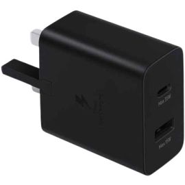 Samsung Duo 35W 3-Pin Power Adapter Without Cable Black