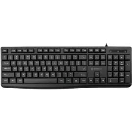 Micropack K-206 USB With Multimedia Hot Keys Keyboard Black