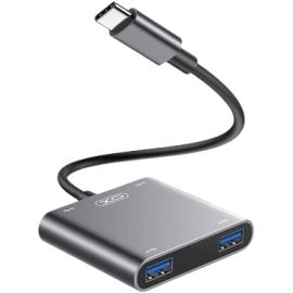 XO HUB012B USB Type C 4 in 1 USB 3.0 Hub