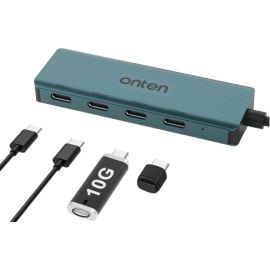 Onten 10Gbps USB-C to USB 3.2 Gen2 4 in 1 Multi-function HUB Docking Station UC620