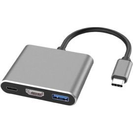 Onten 3-in-1 Type-c to HDMI+USB3.0+PD3.0 Adapter OTN-9175D