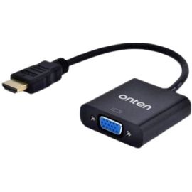 Onten 5169 HDMI To VGA Adapter With 3.5mm Audio Jack For Projector PC