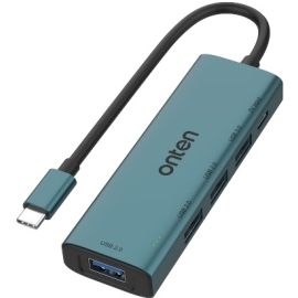 Onten UC119 5-in-1 USB-C / Type-C to USB 4-Ports HUB