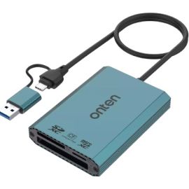 Onten P3+ CF (Compact Flash) & SD & Micro SD Card Reader