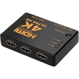 Onten OTN-7593 3-in-1 Out HDMI Splitter Converter 4K Ulta HD Switch