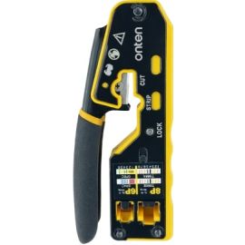 Onten E992 2 in 1 Network Cable Stripping + Crimping Tool