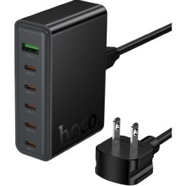 Hoco PD70W US “C152 Modern” 6 Port Charging station 