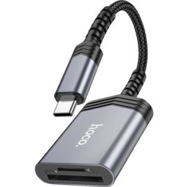 Hoco UA25 Type-C to SD + TF Card Reader