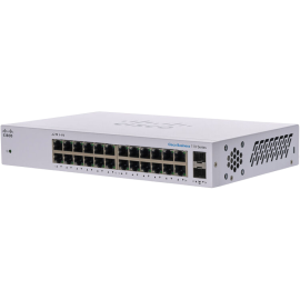 Cisco CBS110-24T-EU 24 PORT Gigabit Rackmountable Unmanage Switch With 02 Combo SFP Ports