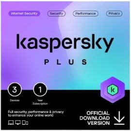 Kaspersky Plus 3 PC 2024 Retail Pack
