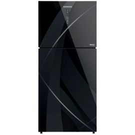 Kenwood KRF-25657 Smart Inverter Glass Door Refrigerator Black