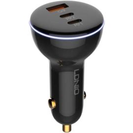 Ldnio C102 160W 3 USB Super Fast Car Charger