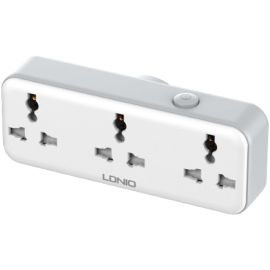 Ldnio SC3317 Portable Power Socket Extension 3AC Outlets