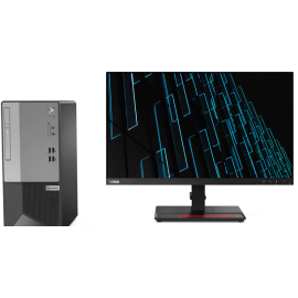 Lenovo V50t 13IMB Core i5-10400 4GB 1TB desktop With 19" LED