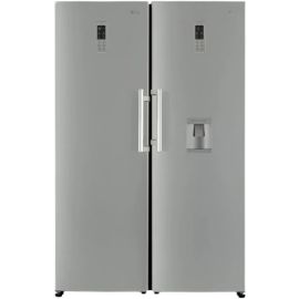LG 11 CFT Pair Upright Vertical Fridge Freezer GC-B414ELFM/F411ELDEM