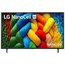 LG 43 Inch NANO80 Nano Cell AI 4K Smart TV 2025 (43NANO80ASA)