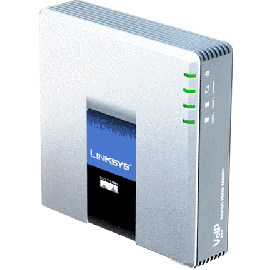 Linksys Internet Phone Adapter with 2 Ports for Voice-over-IP
