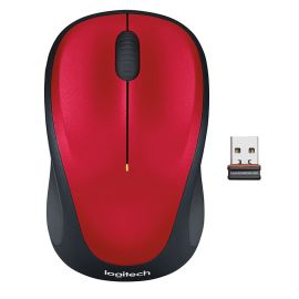 Logitech Wireless Mouse M235 - Red