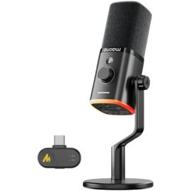 Maono PD100W Wireless & USB Dynamic Microphone For Game Streaming
