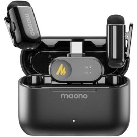 Maono Wave T1 Mini PC2 Type-C Reciver Wireless Lavalier  Microphne