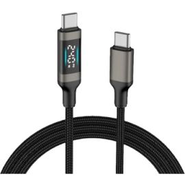 Micropack MC-C240 240W Type C to Type C Soft Braided Fast Charging Cable 2M