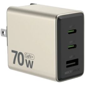 Micropack MWC-370 70W USB C Universal Wall Charger Titanium Gold