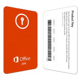 Microsoft Office Home & Business 2016 Key Card