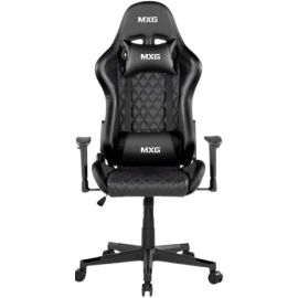 MXG GCH-01 Large Diamond Quilted PU Gaming Chair Black
