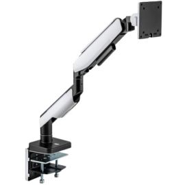 MXG HMA-12R Heavy Duty RGB Gaming Monitor Arm Matte White